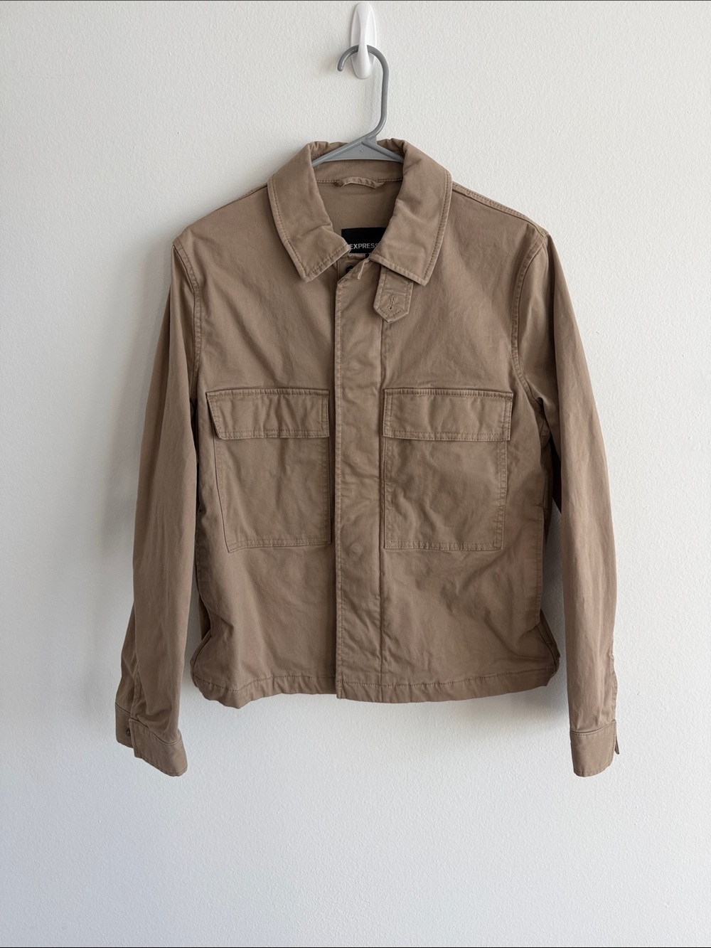 Express Men's Khaki Utility Jacket